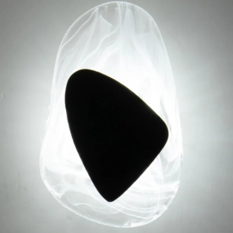 Luxury Modern Crystal Black/Gold Wall Lamp Designer Creative Art Bedroom Living Room Background Bedside Porch Indoor Fixtures