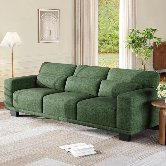 Living Room ChairReading ChairAccent Chair,Small Sofa Couch for BedroomOversize Mid-Century Armchair with Deep Seat Comfy Sofa