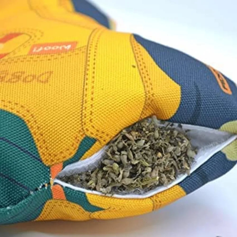 Doggijuana Get Outside Hiking Boot and Get The Munchies Donut / Refillable Catnip Dog Toys / Juananip Refill Bottle / Promotes P