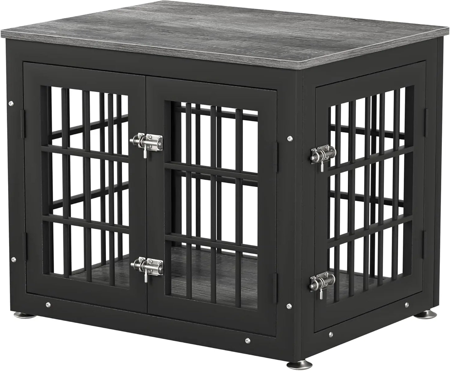Heavy Duty Dog Crate Furniture for Small Dogs, Decorative Pet House End Table, Wooden Cage Kennel Furniture Indoor
