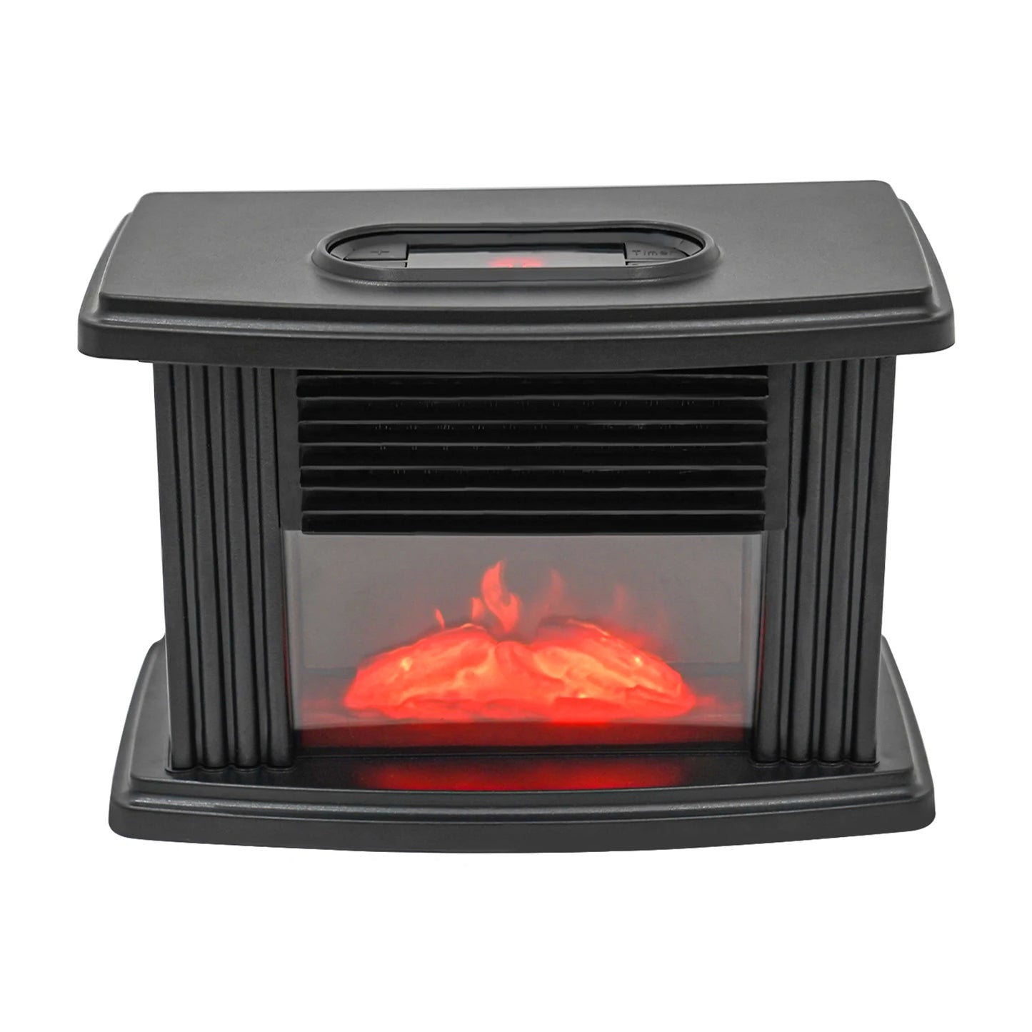 1000W Electric Flame Heater Fireplace Air Heater 3 Gear Space Heater Stove for Living Rooms, Bedrooms, Basements, Rvs