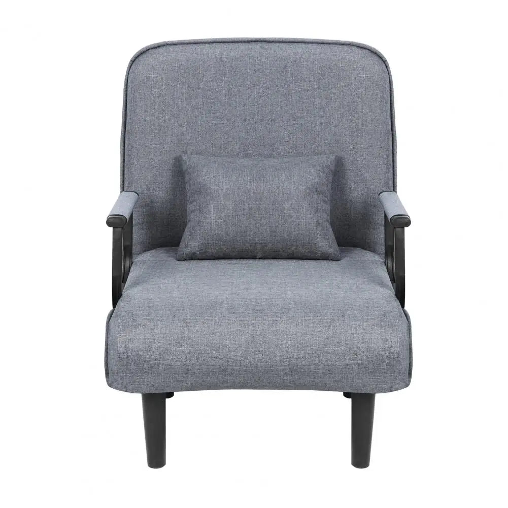 3 in 1 Sofa Bed, Zipper Closure Cover Armchair Bed, Convertible Sofa Bed with Adjustable Backrest, Fold Out Chair Bed for Apartm