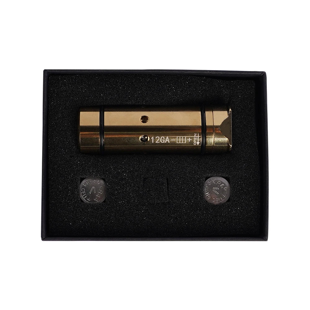 12GA red dot laser training equipment with dry powder, tactical aiming practice skill development tool for hand enhancement