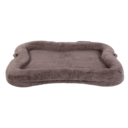 Human Dog Bed Adult Human Dog Bed with Blanket and Pocket for Humans Giant Washable Non Slip Bottom Comfortable Plush Dog Bed