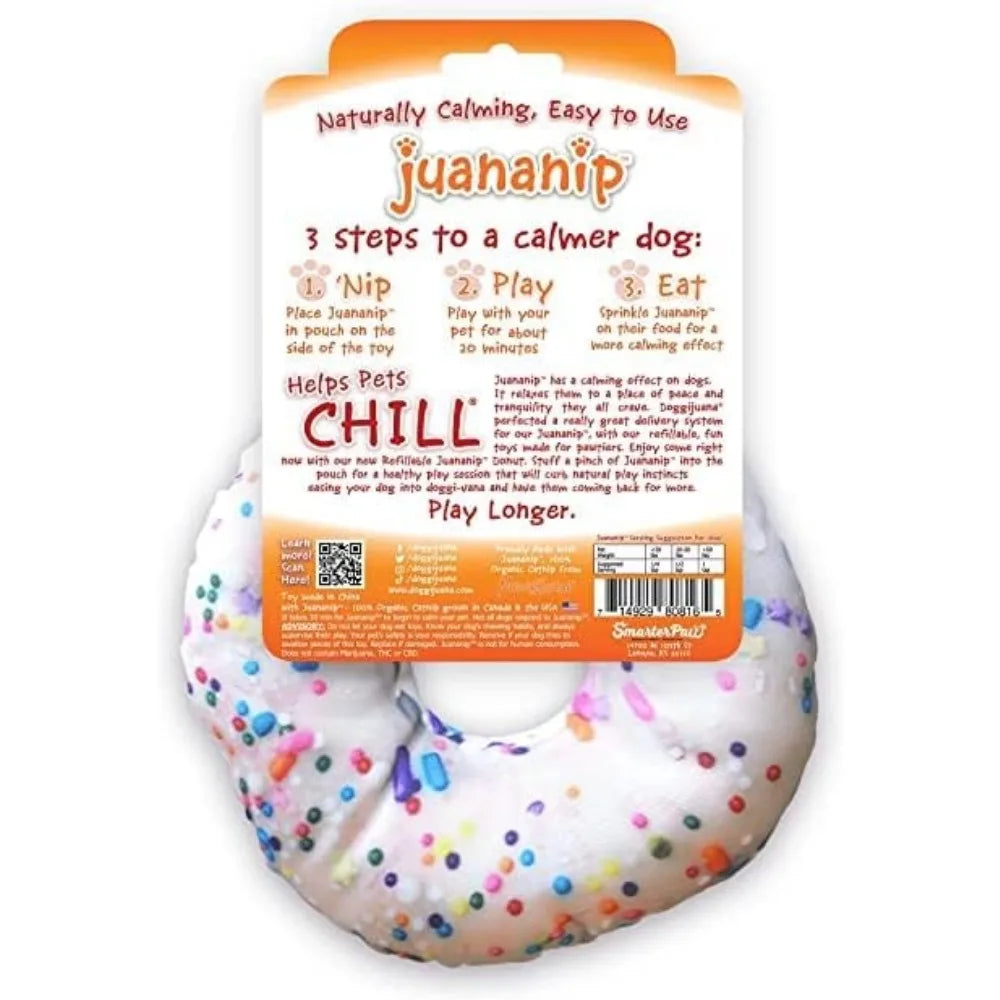 Doggijuana Get Outside Hiking Boot and Get The Munchies Donut / Refillable Catnip Dog Toys / Juananip Refill Bottle / Promotes P