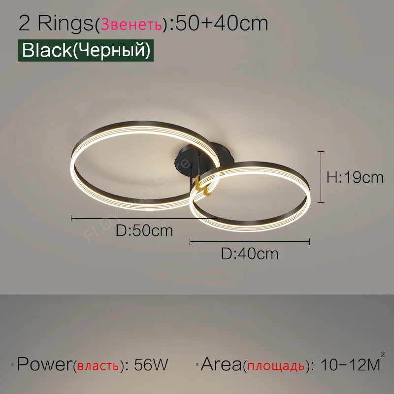 Living room lamp 2023 new Nordic lamps simple modern atmospheric lighting ceiling creative bedroom lamp ceiling lamp LED lights