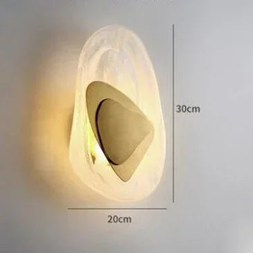 Luxury Modern Crystal Black/Gold Wall Lamp Designer Creative Art Bedroom Living Room Background Bedside Porch Indoor Fixtures