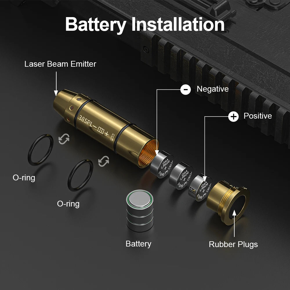 38SPL red dot laser training equipment with dry powder, tactical aiming practice skill development tool for hand enhancement