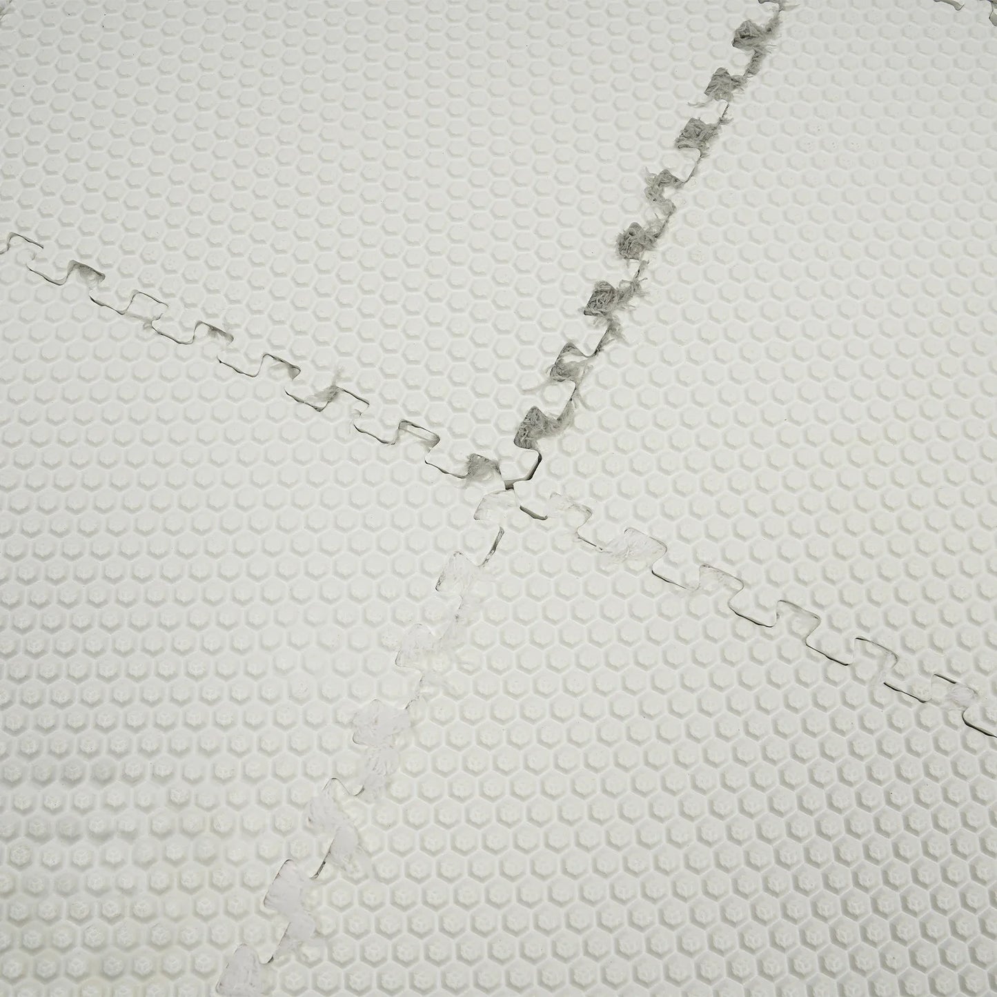 16Pcs Polyester Carpet Tiles, Square Interlocking Carpet Tiles with Border Soft Fluffy Play Foam Puzzle Floor Mat for Home Decor