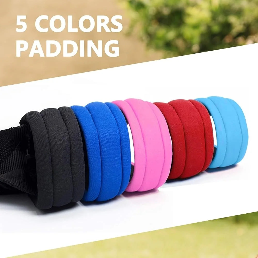Padded Dog Head Collar Adjustable No Pull Harness Durable Nylon Strap Better Control All Dog Sizes