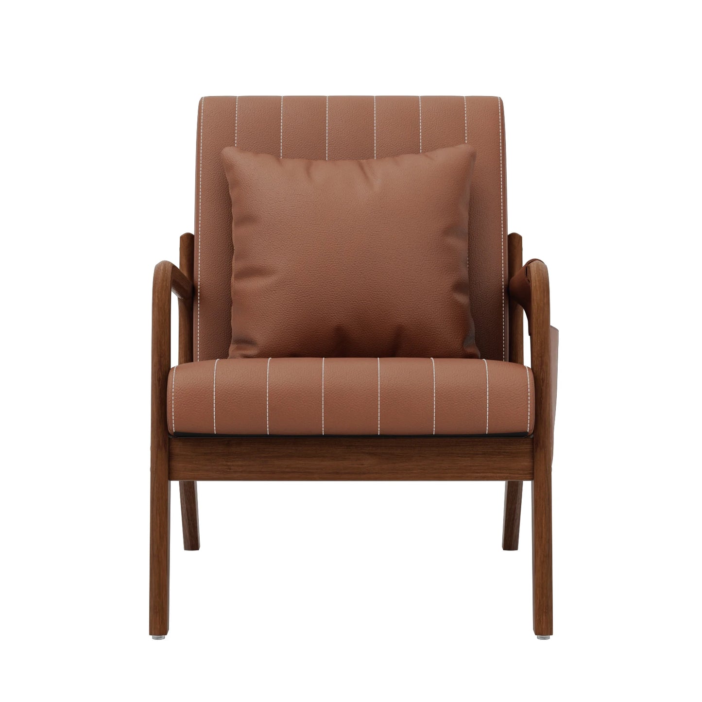 Accent Chairs for Living Room Bedroom, Accent Chair,Mid Century Modern Chair, Arm Chair with Wood Frame & Soft Cushion