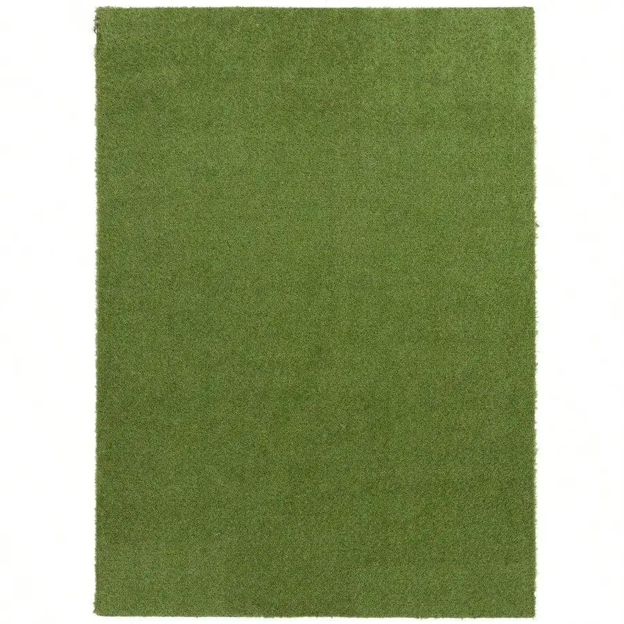 5x7 Green Faux Grass Outdoor Rug for Patio Deck Yard Soft Durable Artificial Lawn Mat