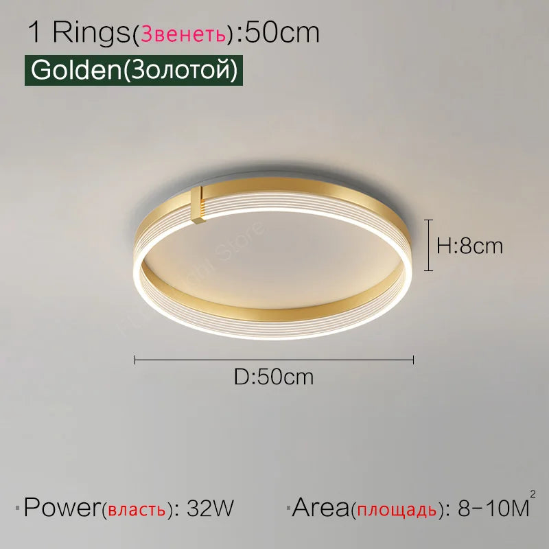 Living room lamp 2023 new Nordic lamps simple modern atmospheric lighting ceiling creative bedroom lamp ceiling lamp LED lights